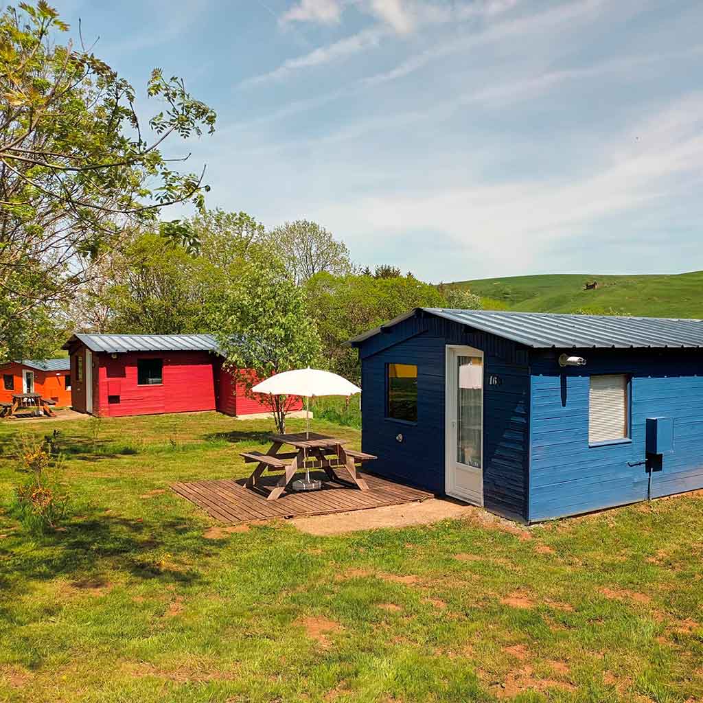 chalet bois cantal puy sancy